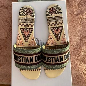 Christian Dior slides